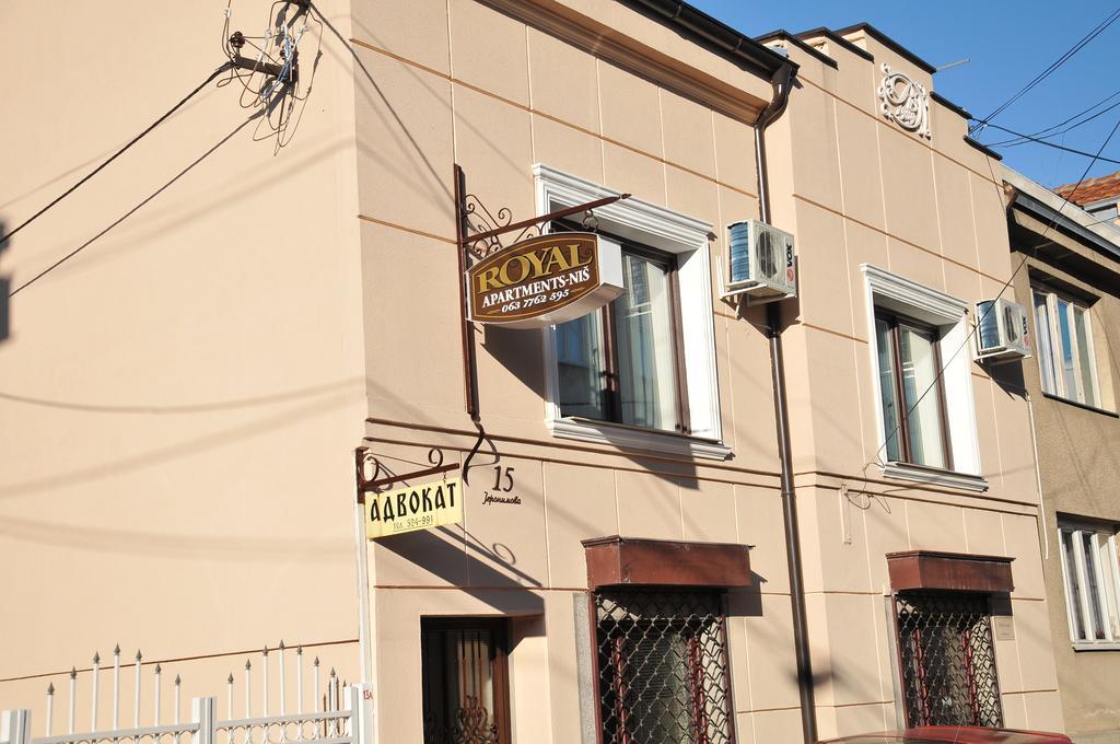 Royal Apartments Nis Bagian luar foto